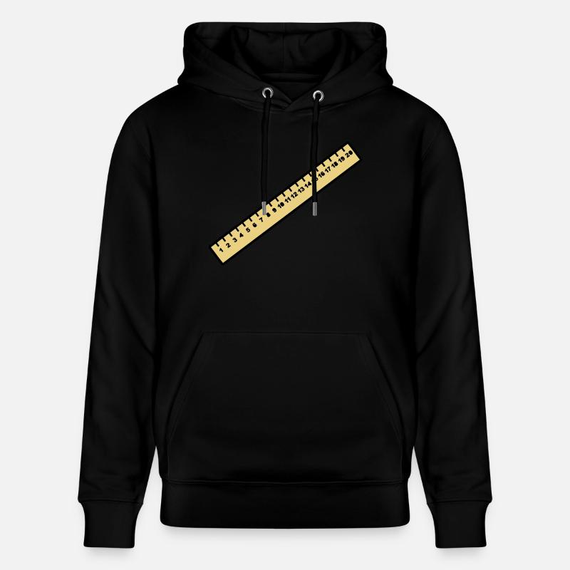 Règle - Sweat à capuche bio CRUISER Stanley/Stella Unisexe - noir