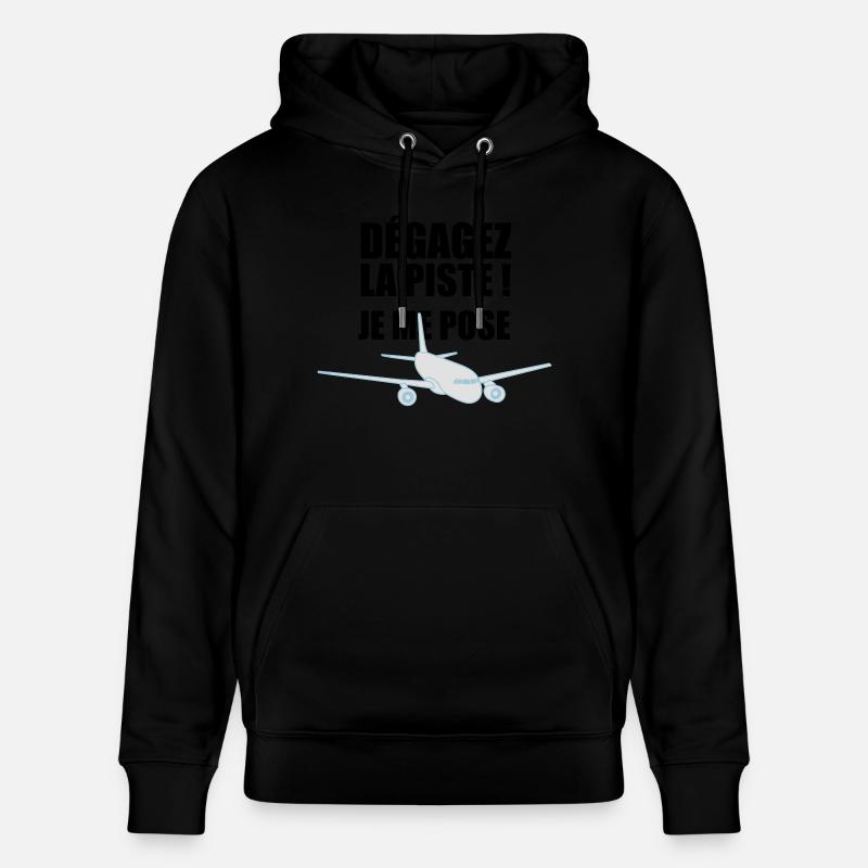 JE ME POSE ! - Sweat à capuche bio CRUISER Stanley/Stella Unisexe - noir