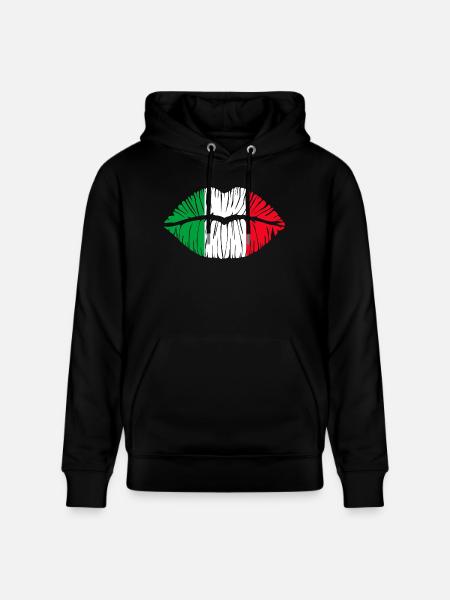 Kuss Italien - Stanley/Stella Unisex Bio-Hoodie CRUISER - Schwarz