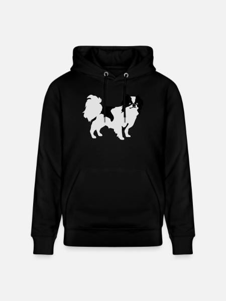 Japan Chin - Stanley/Stella Unisex Bio-Hoodie CRUISER  - Schwarz
