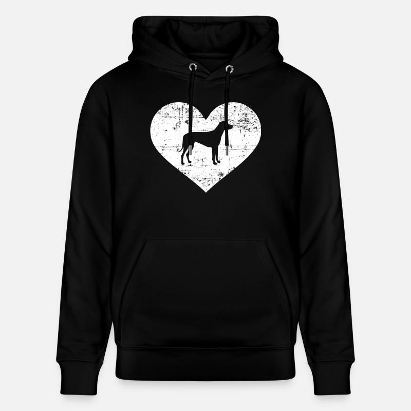 Rhodesian Ridgeback - Sweat à capuche bio CRUISER Stanley/Stella Unisexe - noir