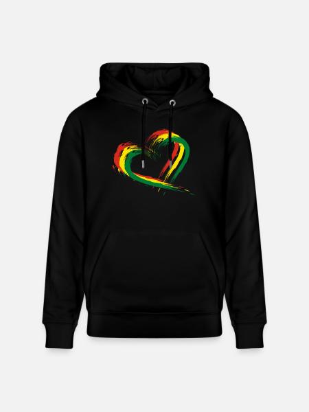 Bolivia - Stanley/Stella CRUISER Unisex Organic Hoodie - black