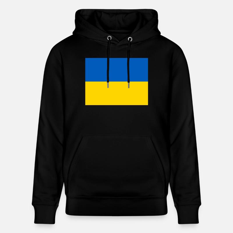 Drapeau de l’Ukraine - Sweat à capuche bio CRUISER Stanley/Stella Unisexe - noir
