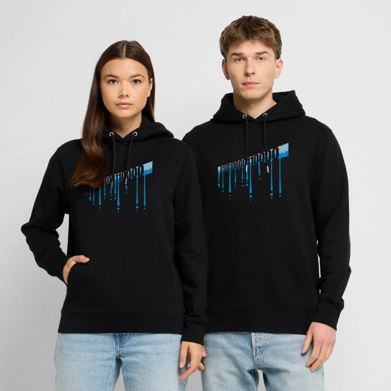 Binary Code Program Language Stanley/Stella CRUISER Unisex Organic Hoodie