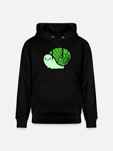 Escargot 02 - Sweat à capuche bio CRUISER Stanley/Stella Unisexe - noir