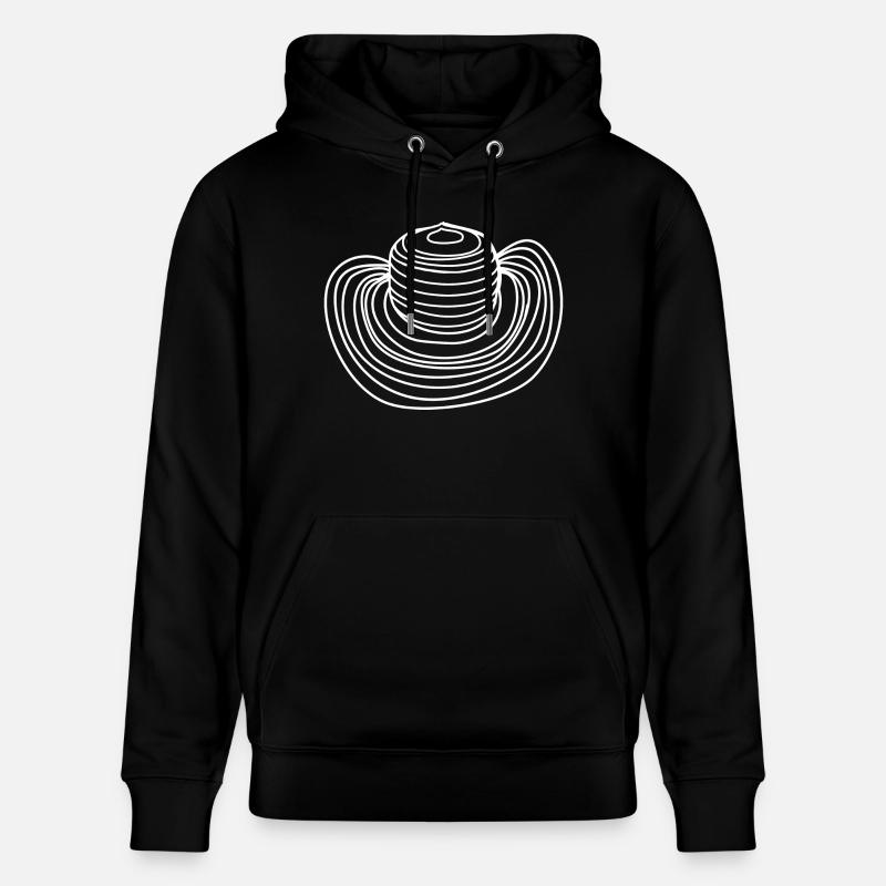 Chapeau Sombrero - Sweat à capuche bio CRUISER Stanley/Stella Unisexe - noir