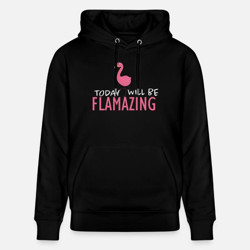 flamant - Sweat à capuche bio CRUISER Stanley/Stella Unisexe - noir