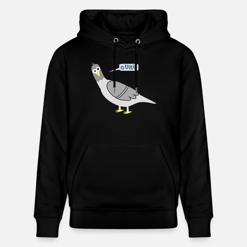 City pigeons GOUROU - Sweat à capuche bio CRUISER Stanley/Stella Unisexe - noir