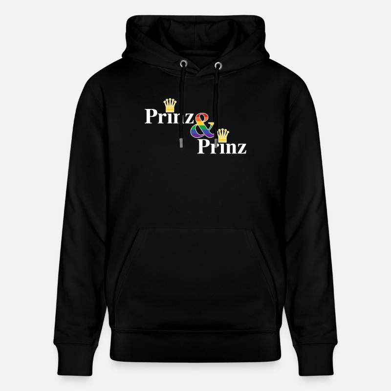 Prinz & Prinz 2 - Stanley/Stella Unisex Bio-Hoodie CRUISER  - Schwarz