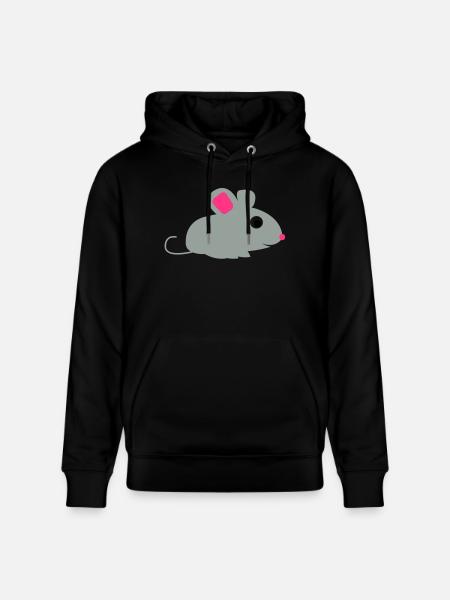 maus - Stanley/Stella Unisex Bio-Hoodie CRUISER - Schwarz