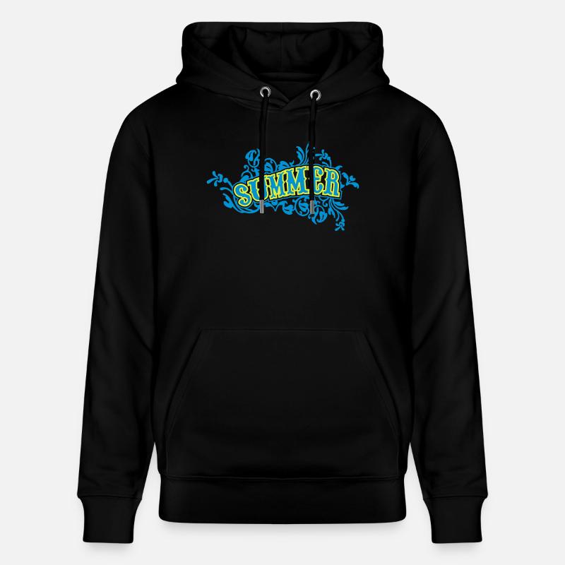 summer - Stanley/Stella Unisex Bio-Hoodie CRUISER  - Schwarz