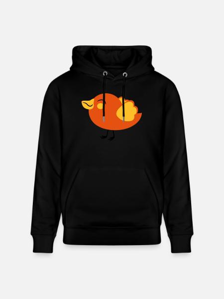 small nice voegelchen spatz - Stanley/Stella CRUISER Unisex Organic Hoodie - black