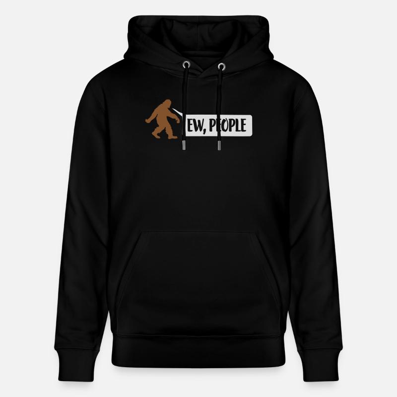 Sasquatch Citation ew people - Sweat à capuche bio CRUISER Stanley/Stella Unisexe - noir