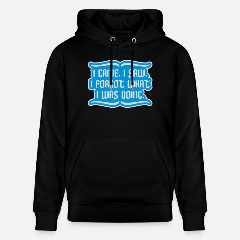 Je suis venu voir oublier - Sweat à capuche bio CRUISER Stanley/Stella Unisexe - noir