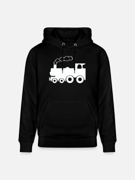 Lokomotiv - Stanley/Stella CRUISER økologisk unisex-hoodie - sort