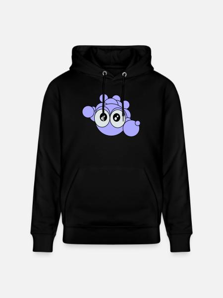 Bubbles - Stanley/Stella CRUISER Unisex Organic Hoodie - black
