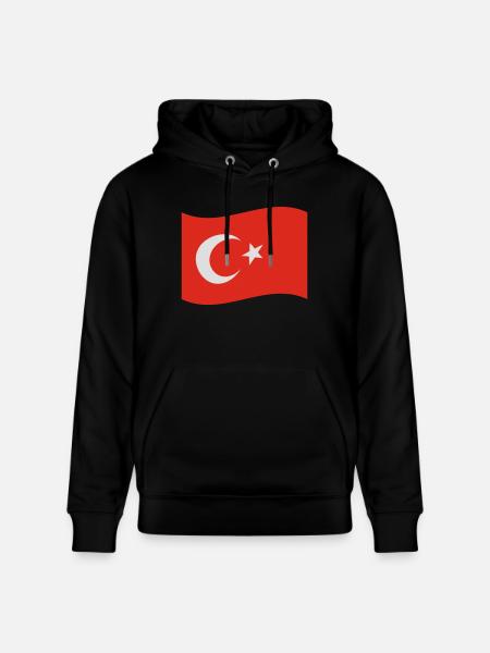 Turkey - Stanley/Stella CRUISER Unisex Organic Hoodie - black