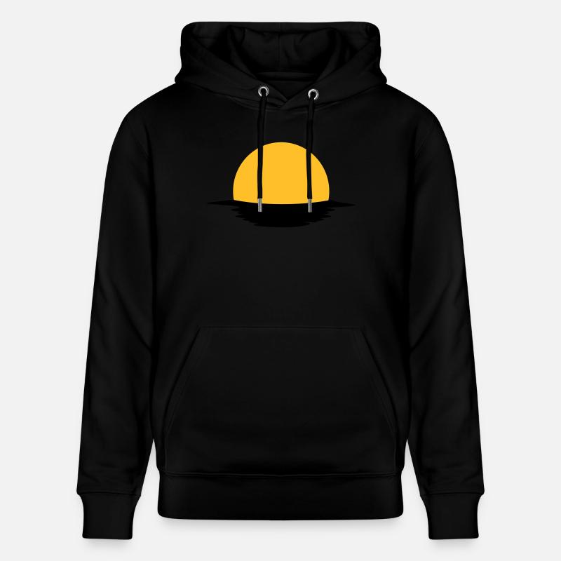 Sonne - Stanley/Stella Unisex Bio-Hoodie CRUISER  - Schwarz