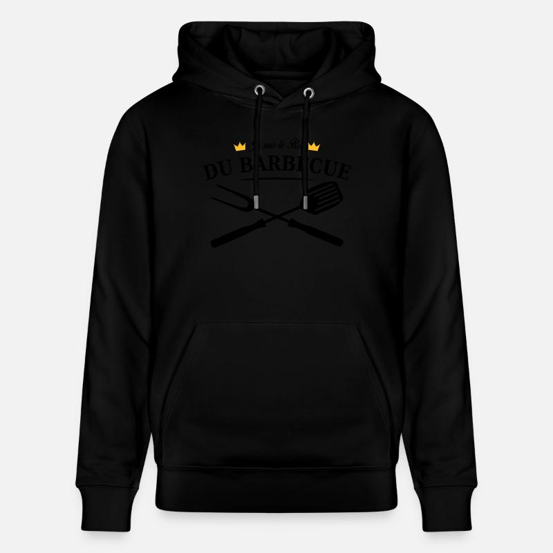 roi du barbecue - Sweat à capuche bio CRUISER Stanley/Stella Unisexe - noir