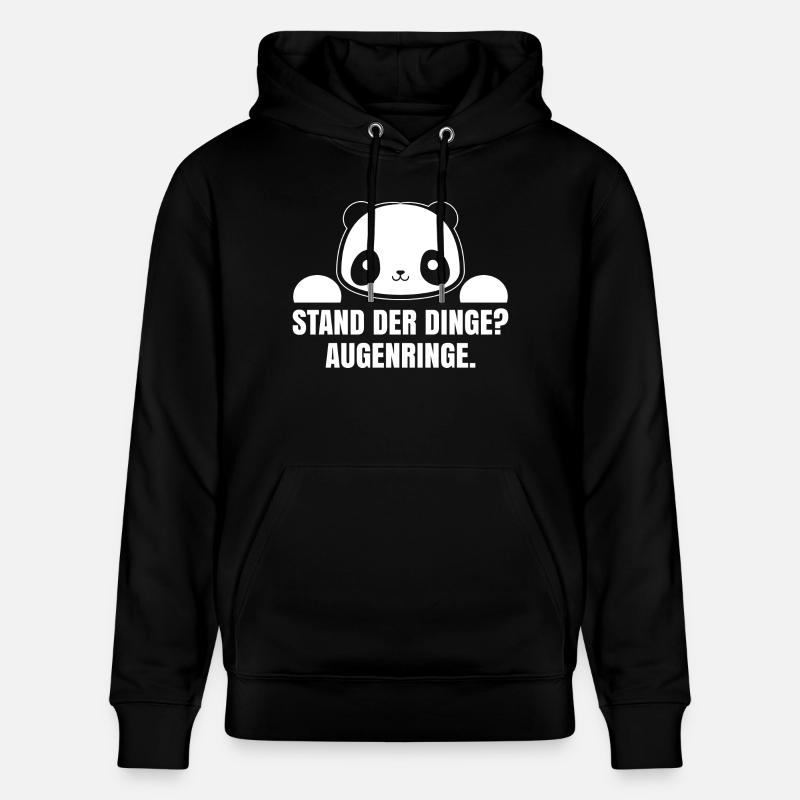 Stand der dinge - Stanley/Stella Unisex Bio-Hoodie CRUISER  - Schwarz