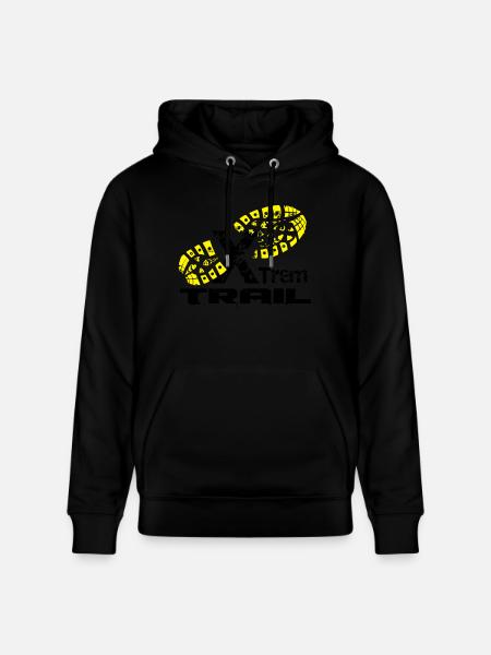 course a pied extreme - Sweat à capuche bio CRUISER Stanley/Stella Unisexe - noir
