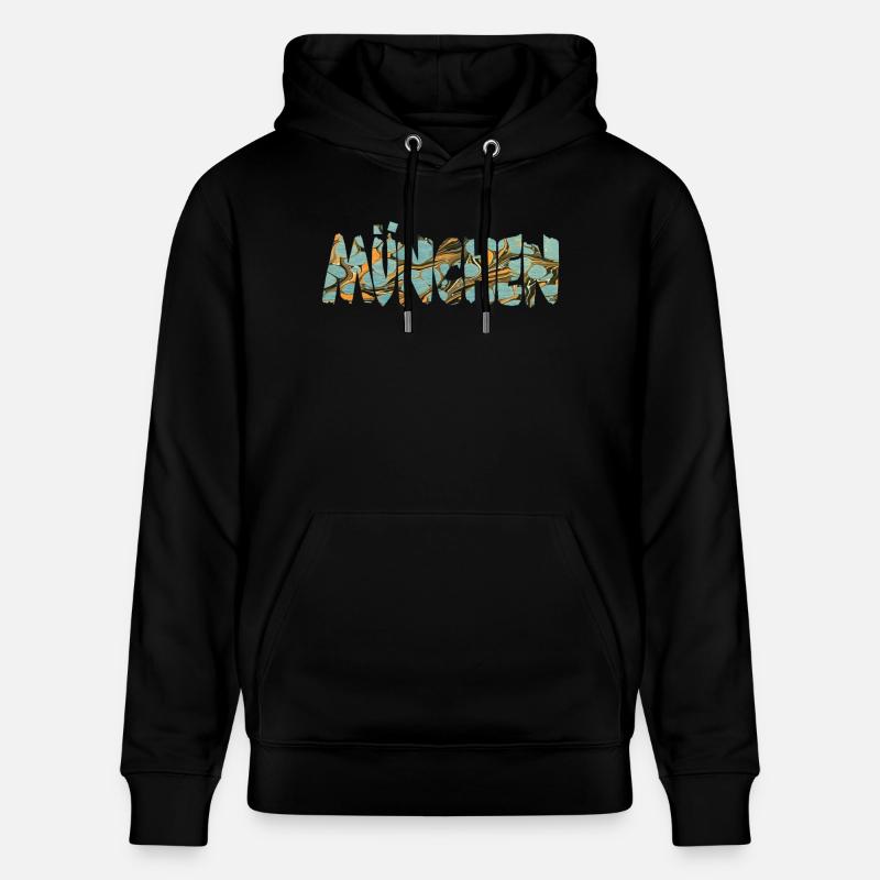 münchen e 20 - Stanley/Stella Unisex Bio-Hoodie CRUISER  - Schwarz