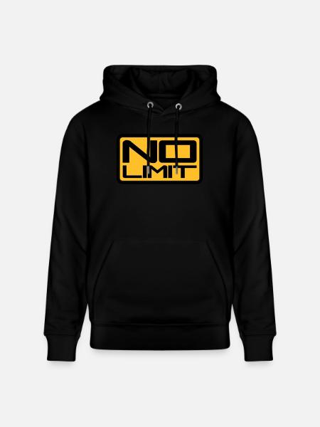 No Limit Shield - Stanley/Stella CRUISER Unisex Organic Hoodie - black