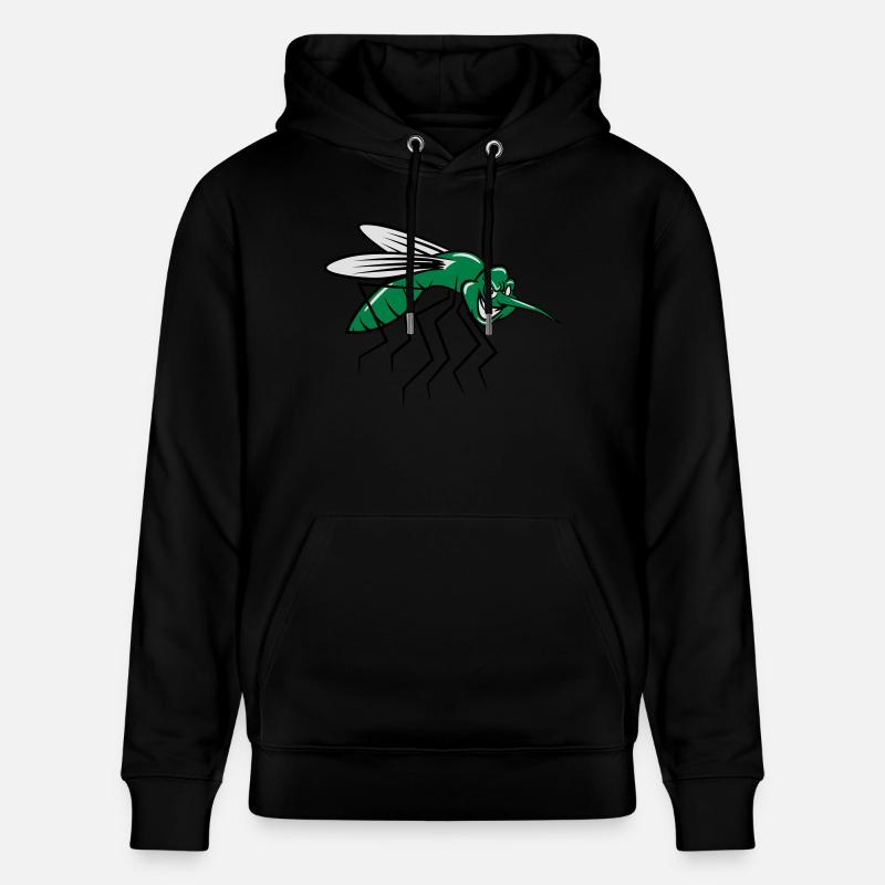 Mosquito bande dessinée drôle - Sweat à capuche bio CRUISER Stanley/Stella Unisexe - noir