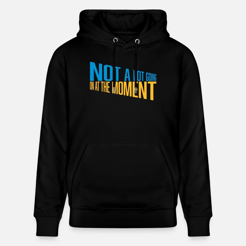 Not much going on - Stanley/Stella Unisex Bio-Hoodie CRUISER  - Schwarz
