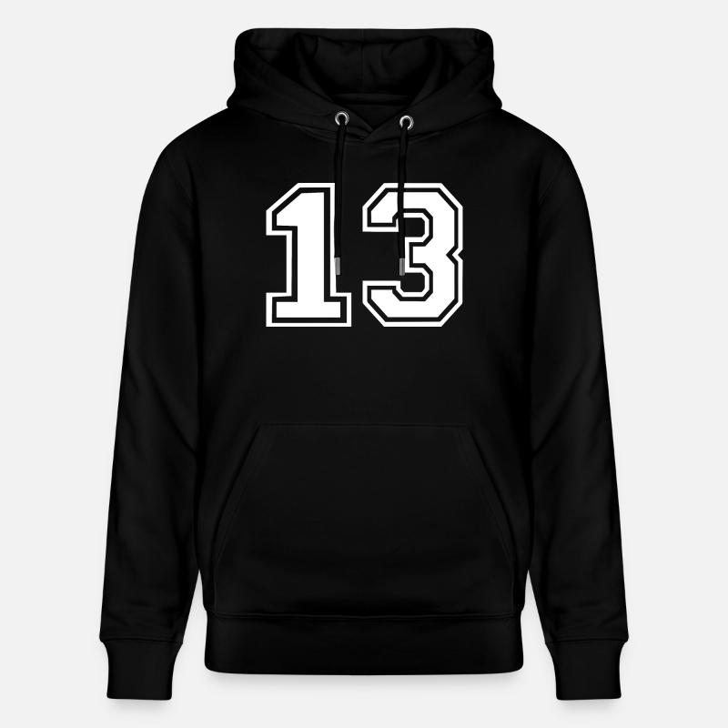 13 - Sweat à capuche bio CRUISER Stanley/Stella Unisexe - noir