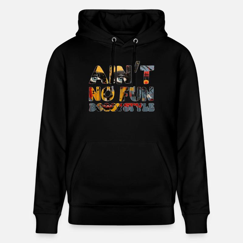 Ce n’est pas amusant - Sweat à capuche bio CRUISER Stanley/Stella Unisexe - noir