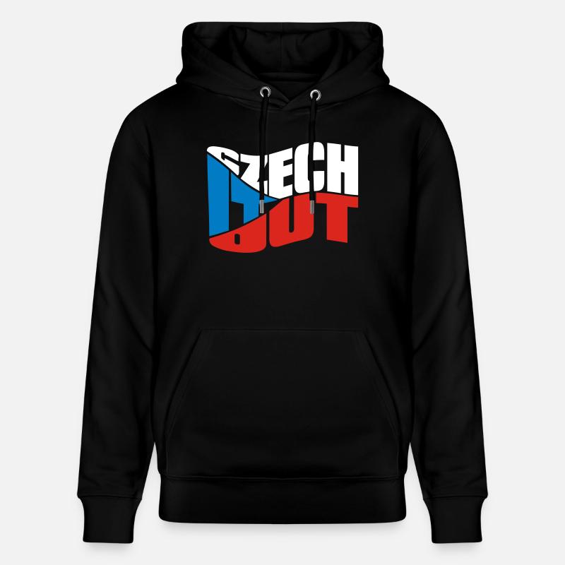chech - Sweat à capuche bio CRUISER Stanley/Stella Unisexe - noir