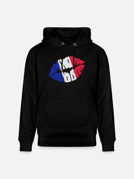 France - Sweat à capuche bio CRUISER Stanley/Stella Unisexe - noir