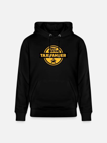 Taxifahrer - Stanley/Stella Unisex Bio-Hoodie CRUISER - Schwarz