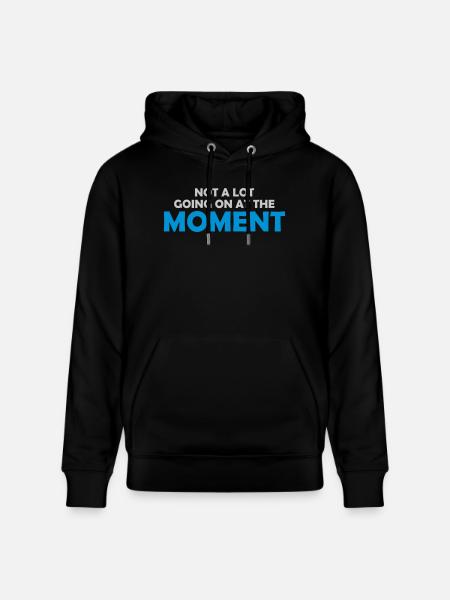 Not much going on - Stanley/Stella Unisex Bio-Hoodie CRUISER  - Schwarz