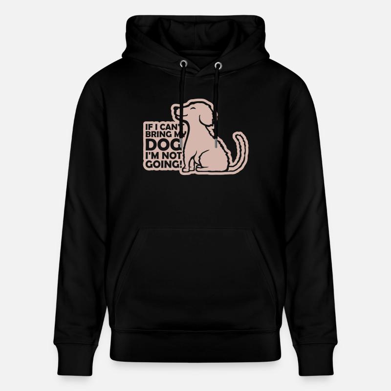 Citation Apportez mon chien - Sweat à capuche bio CRUISER Stanley/Stella Unisexe - noir