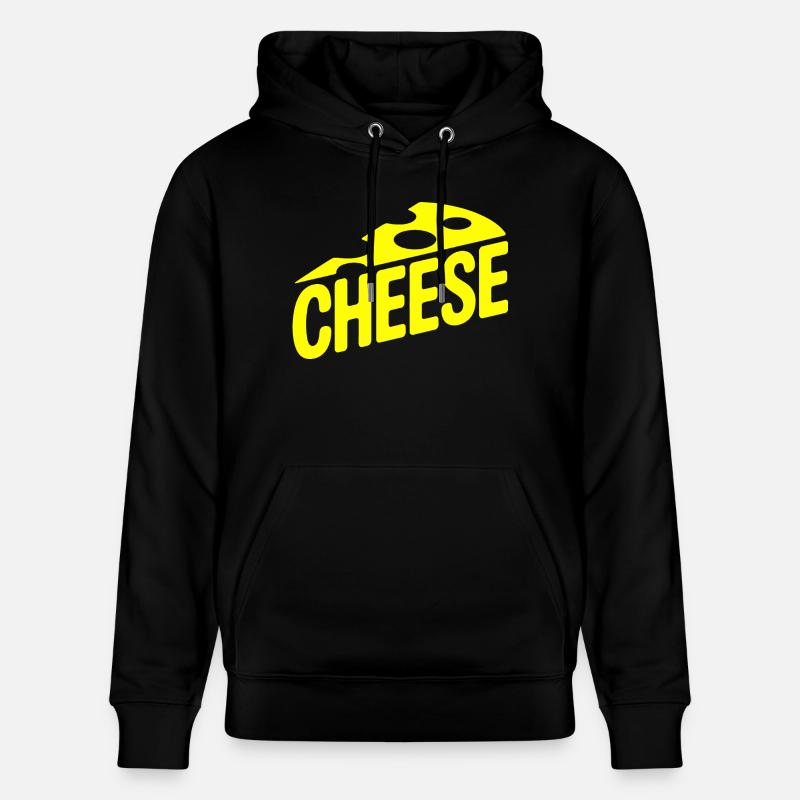 Fromage - Cool Dairy Logo - Sweat à capuche bio CRUISER Stanley/Stella Unisexe - noir