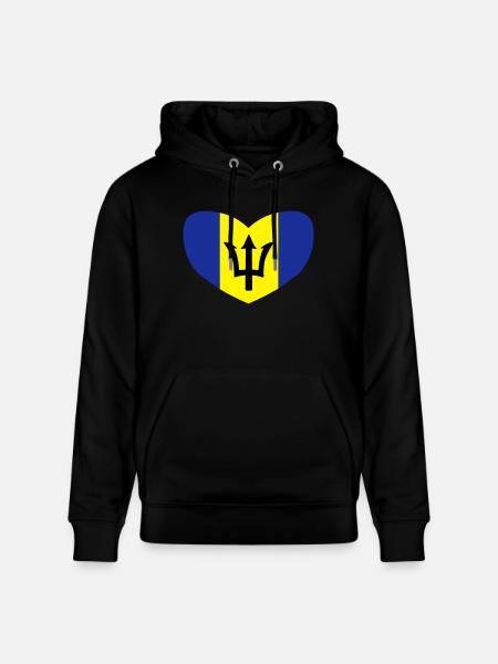 Love Barbados - Stanley/Stella CRUISER Unisex Organic Hoodie - black
