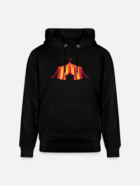 Circus - Stanley/Stella CRUISER Unisex Organic Hoodie - black