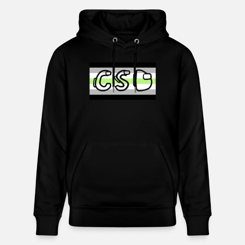 Fierté agenre CSD - Sweat à capuche bio CRUISER Stanley/Stella Unisexe - noir
