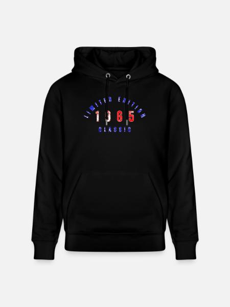 1965, édition limitée - Sweat à capuche bio CRUISER Stanley/Stella Unisexe - noir