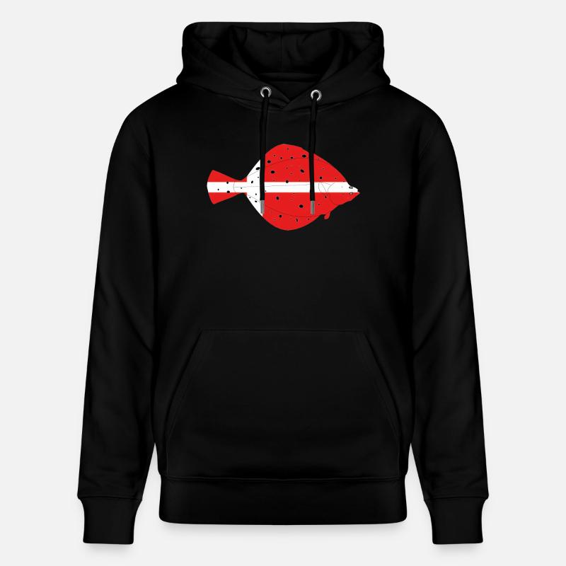 Scholle_20160304_vollformat_DK - Stanley/Stella Unisex Bio-Hoodie CRUISER  - Schwarz