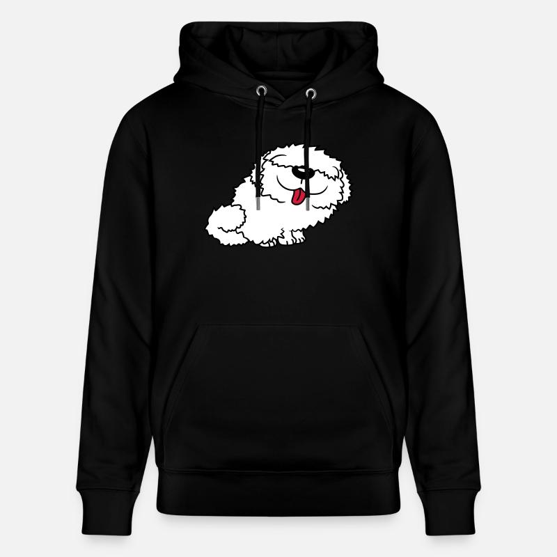 Bobtail drôle - Sweat à capuche bio CRUISER Stanley/Stella Unisexe - noir