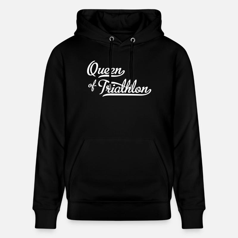 Reine du triathlon - Sweat à capuche bio CRUISER Stanley/Stella Unisexe - noir