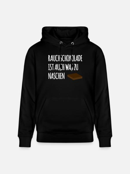 Smoked chocolate - Stanley/Stella CRUISER Unisex Organic Hoodie - black