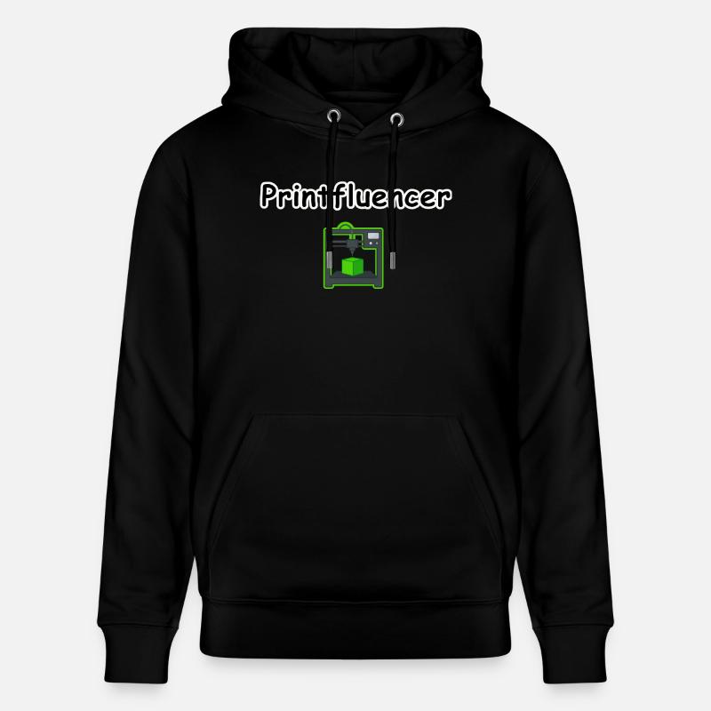 printfluencer 02 - Sweat à capuche bio CRUISER Stanley/Stella Unisexe - noir
