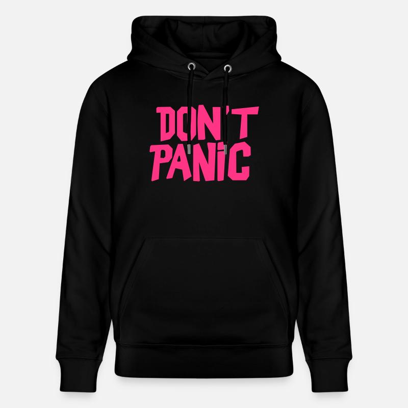 panique Dont ' - Sweat à capuche bio CRUISER Stanley/Stella Unisexe - noir