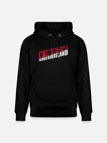 vous comprendriez citation - Sweat à capuche bio CRUISER Stanley/Stella Unisexe - noir