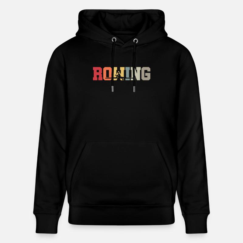 Aviron - Aviron - Rameur - Aviron - Sweat à capuche bio CRUISER Stanley/Stella Unisexe - noir