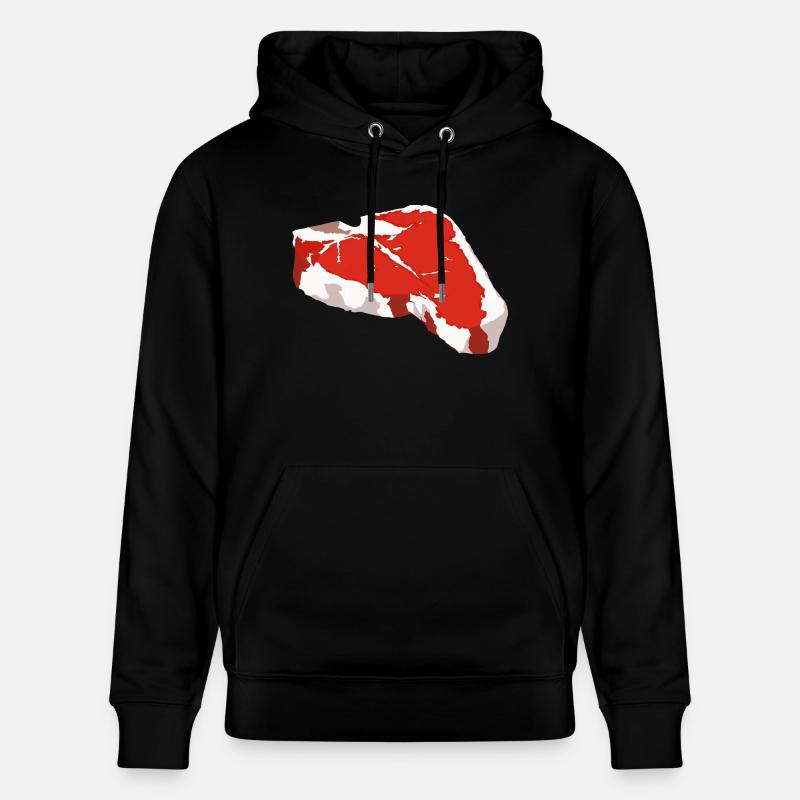 Steak - Stanley/Stella Unisex Bio-Hoodie CRUISER  - Schwarz